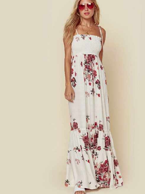 blue life summer breeze maxi dress