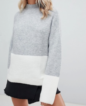 Missguided – Pull effet color block