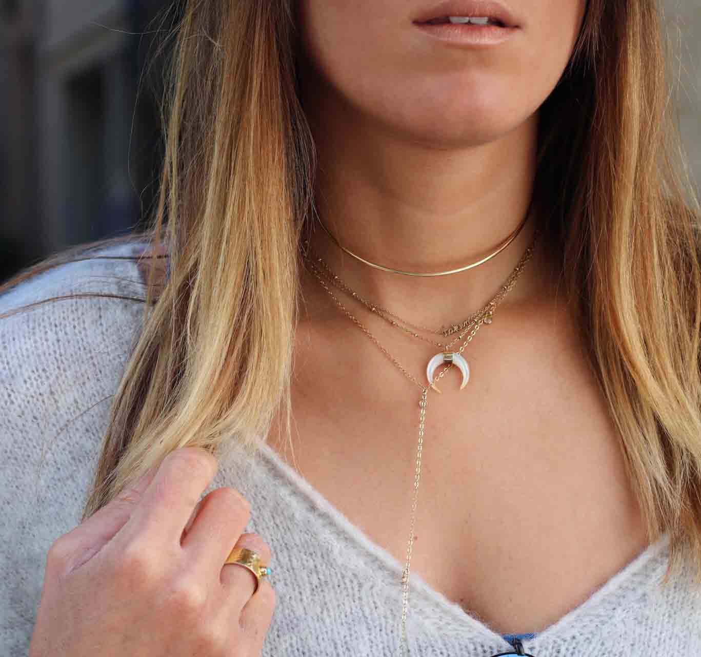 necklaces layering