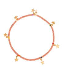 lilu star bracelet pink shashi