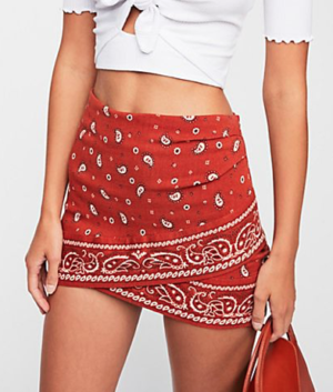 SUMMER LOVE MINI SKIRT free people