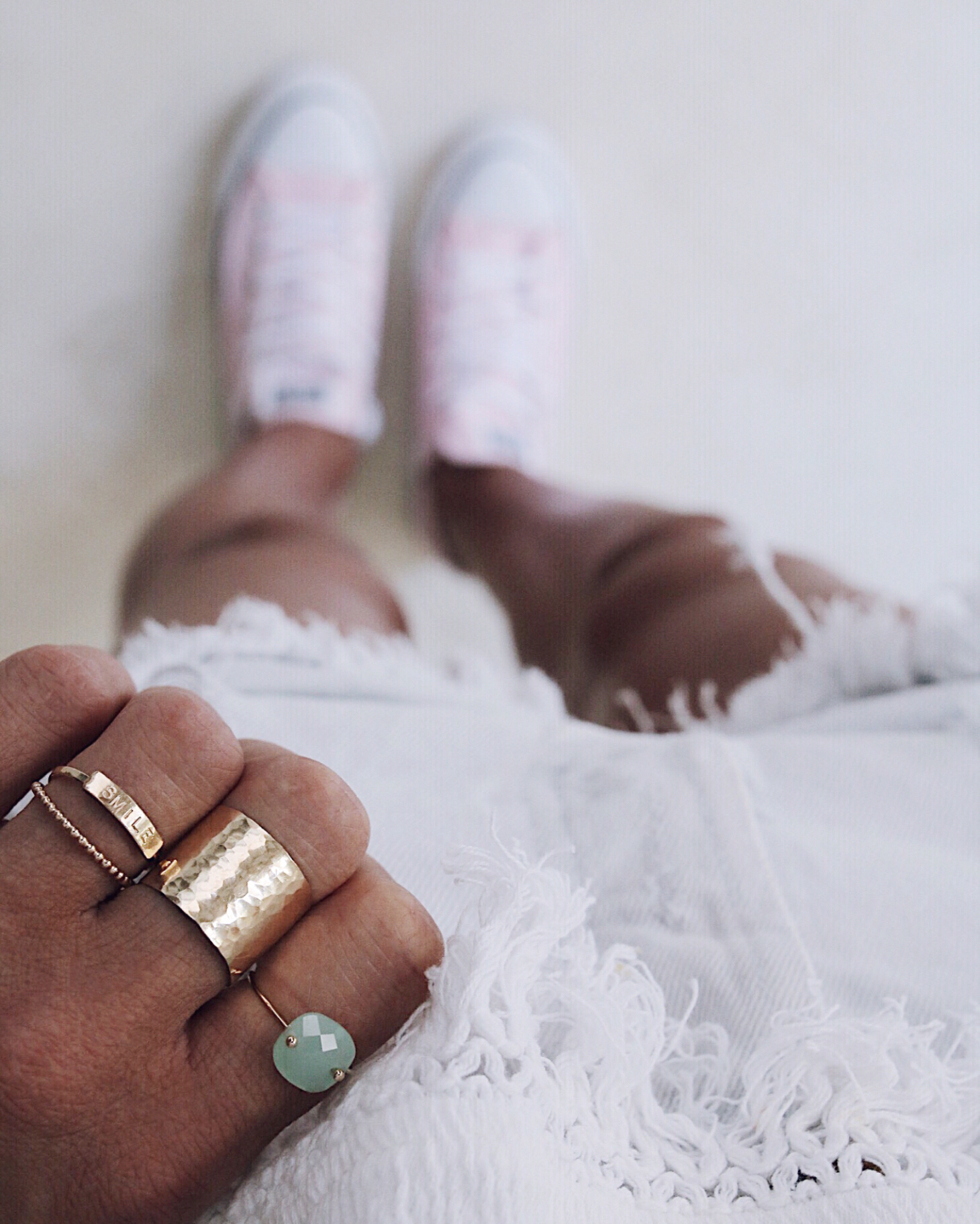 gold rings jewelry blogger