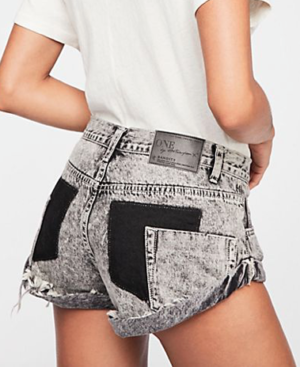 ONETEASPOON BANDIT DENIM CUTOFF SHORTS