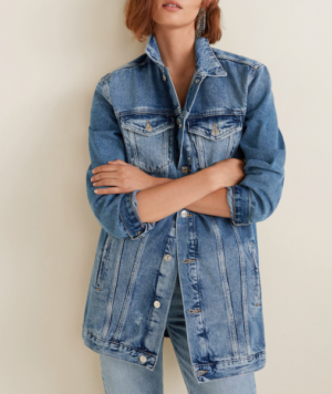 BLOUSON DENIM OVERSIZE – F POUDENIM FEMME