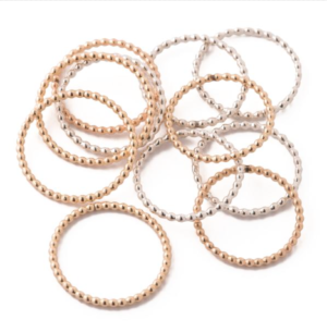radial stacking band ring kate davis jewelry