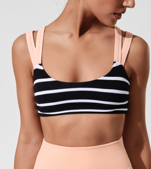 STRIPED RAIDER IN BLACK COMBO free people movement