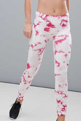 SOUTH BEACH – LEGGING EFFET TIE-DYE – ROSE