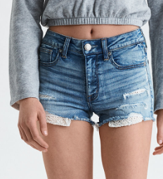 AE NE(X)T LEVEL HIGH-WAISTED SHORT SHORT, CAMPUS BRIGHTS