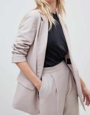 ALLSAINTS – BLAZER AJUSTÉ SOUPLE