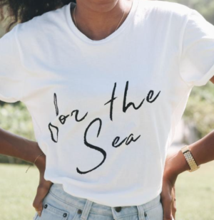 ‘FOR THE SEA’ T-SHIRT – #TAKE3FORTHESEA PROJECT LA LUNA ROSE