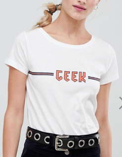 JDY – T-SHIRT À IMPRIMÉ « GEEK »