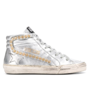 GOLDEN GOOSE DELUXE BRAND SLIDE SNEAKERS – GREY