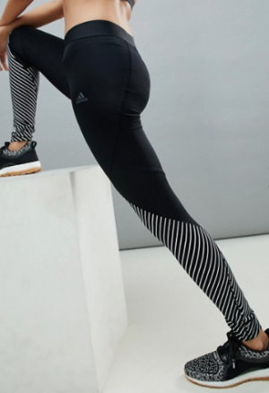 ADIDAS – LEGGING D’ENTRAÎNEMENT AVEC LOGO – NOIR