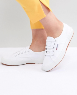 SUPERGA – 2750 – BASKETS EN TOILE CLASSIQUES – BLANC