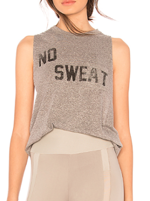 FREE PEOPLE MOVEMENT NO SWEAT TANK IN GREY