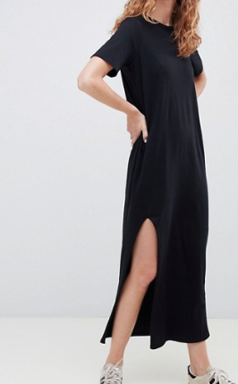 ASOS DESIGN – Ultimate – Robe t-shirt longue