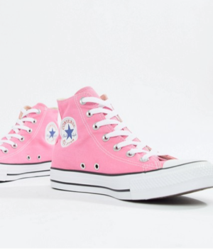 Converse – Chuck Taylor – Baskets montantes – Rose