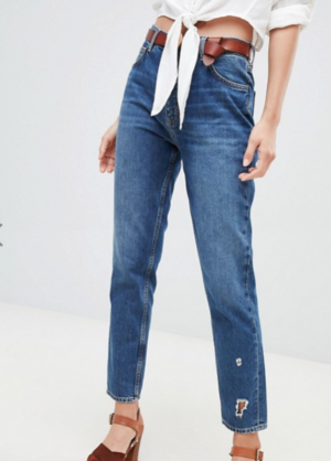 MiH Jeans – Mimi – Jean mom taille haute