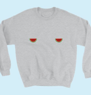 SWEATITS PASTEQUE cutees