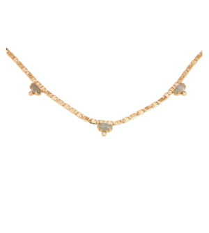 Gemstone Choker – Labradorite elizabeth stone jewelry