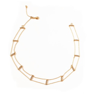 CZ Marquis choker Elizabeth Stone