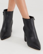 Miss Selfridge – Bottines à talons pointus – Noir