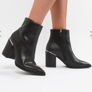 ASOS DESIGN – Ebele – Bottines pointues