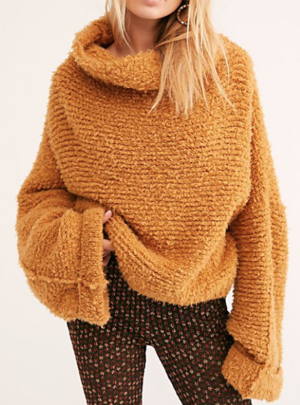 Teddy Bear Pullover Sweater free people