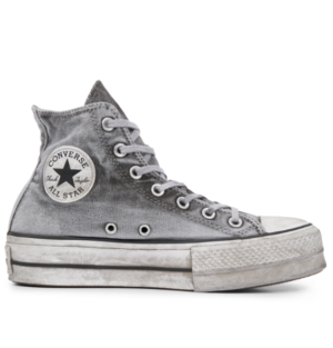 CHUCK TAYLOR ALL STAR LIFT SMOKED CANVAS HIGH TOP