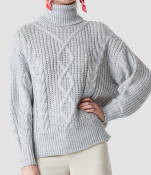 Victoria Sweater Grey MANGO