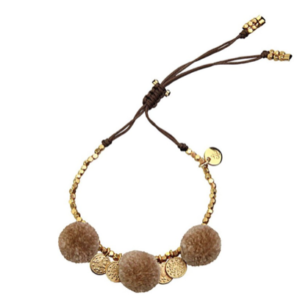 lola bracelet pompoms sara lashay