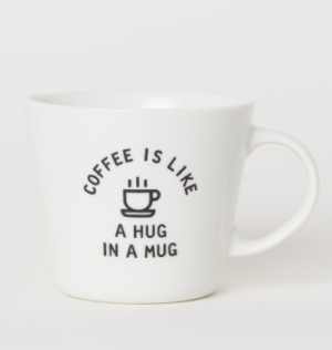 Tasse en porcelaine avec motif