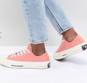 Converse – Chuck Taylor All Star 70 – Baskets basses – Rose