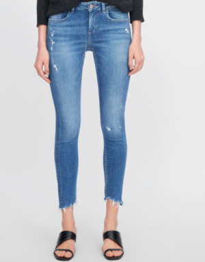 JEAN Z1975 À BAS ASYMÉTRIQUE ZARA