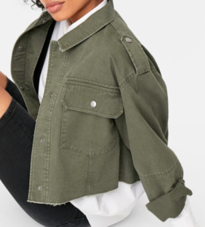 VETSE KAKI MILITAIRE STRADIVARIUS