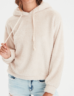 AE FUZZY SHERPA HOODIE