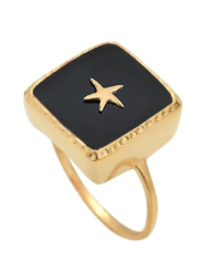 Paloma Stella Bague STELLA étoile onyx