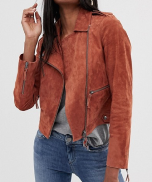 ASOS DESIGN – Perfecto en daim