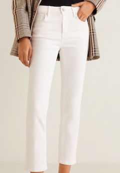 Jean slim cropped Grace MANGO