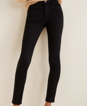 Jean skinny Elektra noir mango