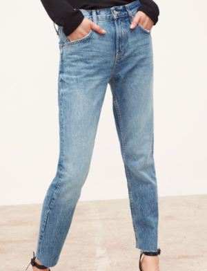 JEANS ZW PREMIUM CIGARETTE SUNSET BLUE ZARA