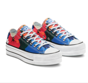 Chuck Taylor All Star Paradise Prints Lift Low Top CONVERSE