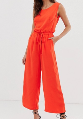 Vila – Combinaison avec liens à nouer à la taille