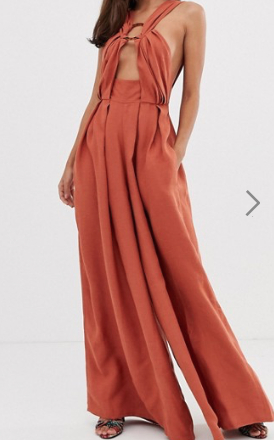 ASOS EDITION – Combinaison large avec anneau