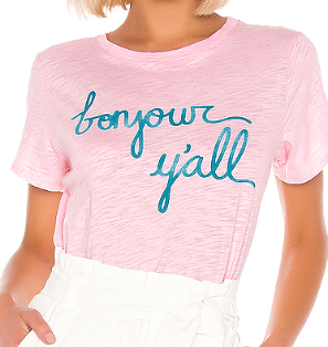 T-SHIRT BONJOUR Y’ALL Cinq a Sept