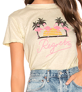 T-SHIRT GRAPHIQUE FLAMINGO AGOLDE brand: