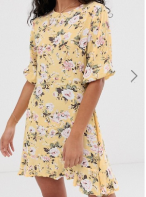 Faithfull – Jeanette – Robe courte à fleurs