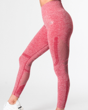 QUEEN MESH 7/8 TIGHTS BLOOD RED ICIW