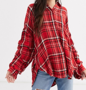 Free People – Hidden Valley – Chemise à carreaux