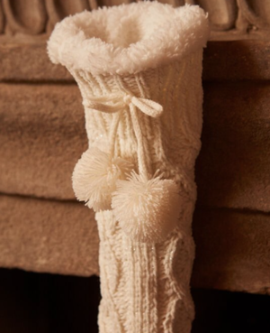 CHAUSSETTES HAUTES à pompons ETAM